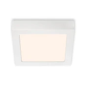Briloner 7123-016 - LED plafonsko svetlo FIRE LED/12W/230V 3000K 17x17 cm belo