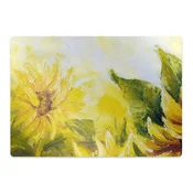 Decormat Podloga za zaščito tal Sunflowers 120x90 cm 15 cm