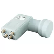 Amiko LNB Quad, sum: 0.1dB, vodonepropusan - L-408