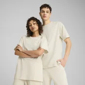 Puma Essentials Elevated Tee Unisex, White, Size S, Clothing