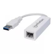 Manhattan Omrežni adapter 1000 Mbit / sGigabit Ethernet adapter Manhattan USB 3.0