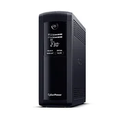 CyberPower UPS napajalnik VP1200ELCD-FR 1200VA/720W, AVR, LCD
