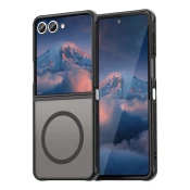 Hibridni ovitek HaloFrost II MagSafe za Samsung Galaxy Z Flip7 - black