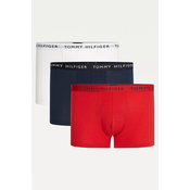 Tommy Hilfiger 3 Pack Trunks White/ Red/ Desert Sky UM0UM022030WS