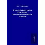 D. Martin Luthers kleiner Katechismus