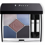 DIOR Diorshow 5 Couleurs Couture Velvet Limited Edition paleta sjenila za oci nijansa 189 Blue Velvet 7 g