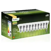 LUMILED 10x LED žarnica GU10 reflektor PAR16 6W = 50W 580lm 3000K topla 38°