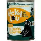 Lucky Lou Life Stage mačja hrana Senior - perutnina - 400 g