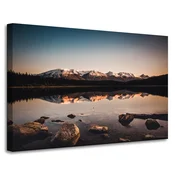 shumee Platno Narava Pokrajina Gore Ribnik 90x60