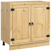 Vidaxl Za omarice SKI Medeno Rjava 80 x 46 x 81,5 cm