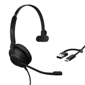 Jabra Evolve2 30 SE USB C /A MS Mono Headset Wired Handheld Office /Call center USB Type-C /USB Type-A Black