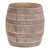 Autronic Embalaža za rože Concrete container - barrel shape, size XL, beige-brown (BMO3621-XL)