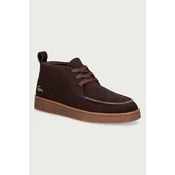 Lacoste polčevlji moški semišasti Baseshot Chukka Sneakers