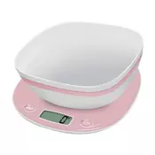 Terraillon Kuhinjska vaga Macaron Rose + bowl