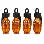 Car 888 Accessories Kapice ventila Bomb, 4 komada, Zlatne