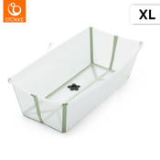 STOKKE kada Flexi Bath Xlarge transparent green 535904