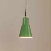 Opviq Visoka svetilka Konikkem, mint zelena, kovina, O 14 cm, E27 - Dnevna soba/jedilnica - Mladostno bivanje - mentolno zelena