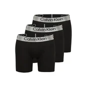 Calvin Klein Underwear Boksarice srebrno-siva/črna