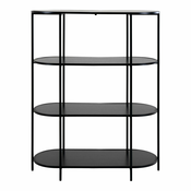 Črna knjižna omara 36x111 cm Vita - House Nordic