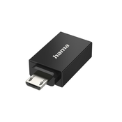 HAMA USB-OTG adapter, Micro-USB utikac - USB uticnica, USB 2.0, 480 Mbit/s