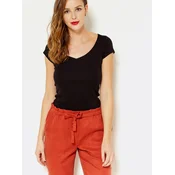 Black basic T-shirt CAMAIEU - Women
