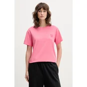 HUGO kratka ženska majica z modalom CASUAL T-SHIRT