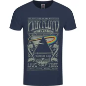 Pink Floyd Carnegie Hall Poster Navy Blue S Ženske Majica