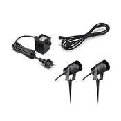 GARDEN 24 ZUNANJI STARTNI SET 2 KOS 3W FIKSNE LED SVETILKE IP44 MA107452