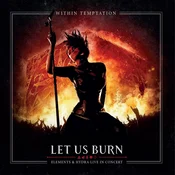 Within Temptation - Let Us Burn: Elements & Hydra Live In Concert (Limited Edition) (White/Yellow Marbled Coloured) (180 g) (4 LP)