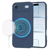 Silikonski ovitek Techsuit SoftFlex MagSafe za iPhone Air - moder