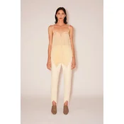 Nanushka Ženske pantalone NW22RSPA00372, Krem