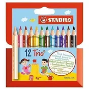 Stabilo Barvice Trio debele in kratke 12 kosov