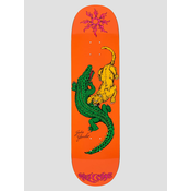 Welcome Swamp Fight On Popsicle 8.5 Skateboard deska orange