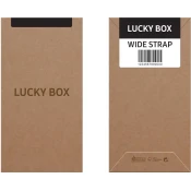 Silikonski ovitek za Samsung Galaxy S22 Lucky Box s paščkom - Rjav