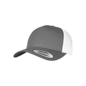 Flexfit Kapa temno siva/bela
