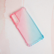 Ovitek Ice Cube Color za Samsung Galaxy S21+ 5G, Teracell, modra