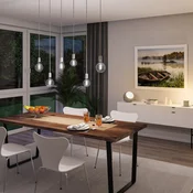 Paulmann LED globus G95 Zigbee E27 7,5W zlata CCT - zlato - Steklo