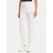 Versace Jeans Couture Spodnji del trenirke 78HAAT06 Bela Regular Fit