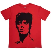 David Bowie 1973 Monochrome Red L Majica