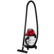 Mokro-suhi sesalnik Einhell TC-VC 1820 S  (1.250 W, posoda iz nerjavnega jekla, 20 l)