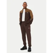 EA7 Emporio Armani Trenirka 7M002405 AF10377 U6027 Temno rjava Regular Fit