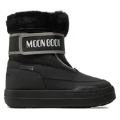 Škornji za sneg Moon Boot Junior Park Strap 80D3440030 Črna