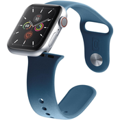 Cellularline Armband Apple 42/44/45 modra Uhrenarmband URBAN za Apple Watch
