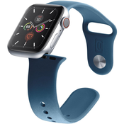 Cellularline Rocni pas Apple 42/44/45 za modra URBAN zapestnica Apple Watch