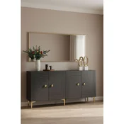 Hanah Home komoda Lessi 150, 150 cm, antracit