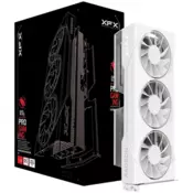 XFX Swift AMD Radeon RX 9060 XT OC White Triple Fan Gaming Edition 16GB GDDR6 grafična kartica, PCIe 5.0, 1xHDMI 2.1, 2xDisplayPort 2.1 - RX-96TS316W7