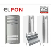 P2 AU1 Komplet domofona z napajalnikom in 2 telefona A-U1 - Elfon