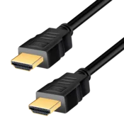 shumee Kabel LogiLink HDMI 2.0 4K/60Hz 1 m, HDR, ARC, Ethernet, črn, pozlačeni konektorji