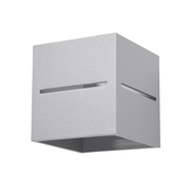 Sollux SL.0205 - Zidna lampa LOBO 1xG9/40W/230V siva