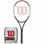 Tenis reket Wilson Burn 100ULS V4.0 - žica